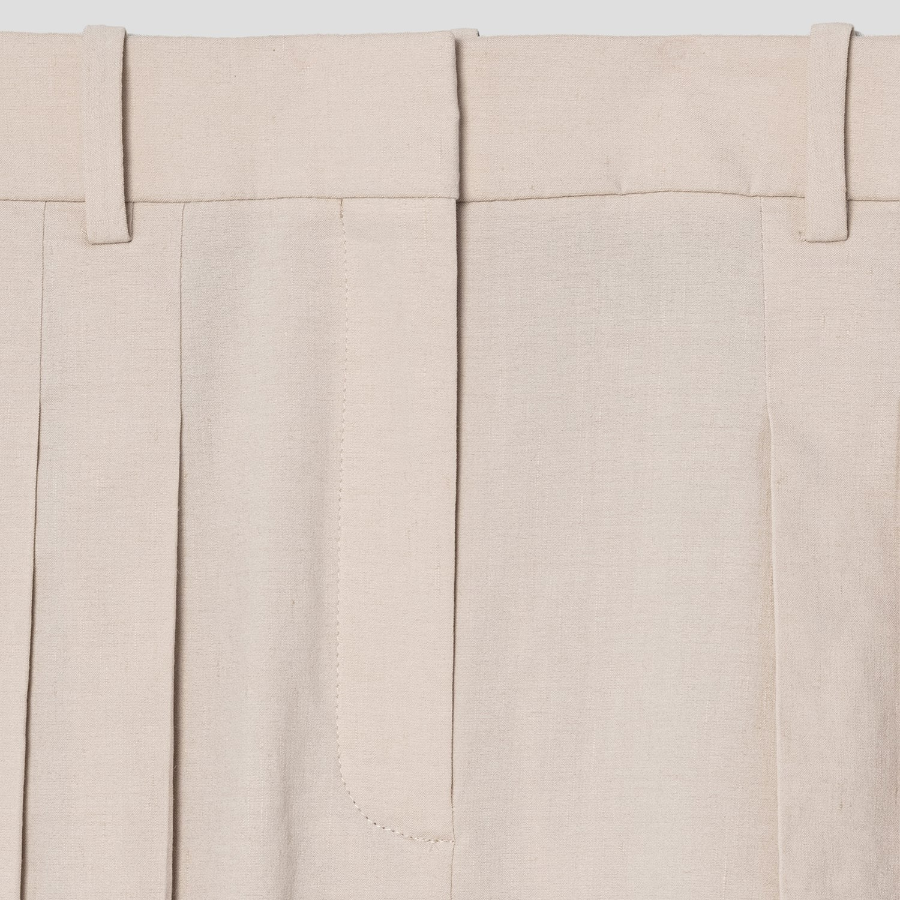 Theory Women Good Crunch Pleated Front Short - Straw