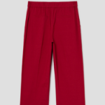 Theory Women Good Crunch Relax Straight Pants - Cherry