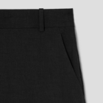 Theory Women Good Crunch Highwaist Trouser - Black