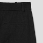 Theory Women Good Crunch Highwaist Trouser - Black