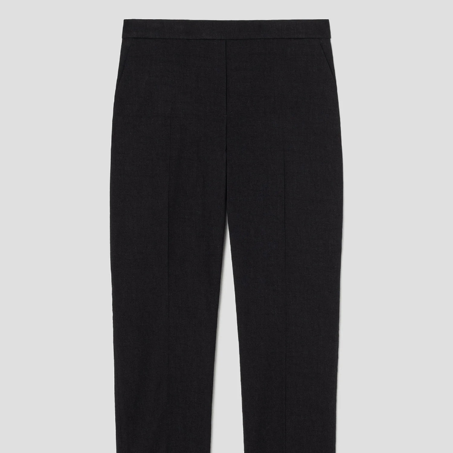 Theory Women Good Crunch Treeca Slim Pull On Pants - Black