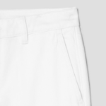 Theory Women Drape Denim Wide Straight Denim Pants - Optic White