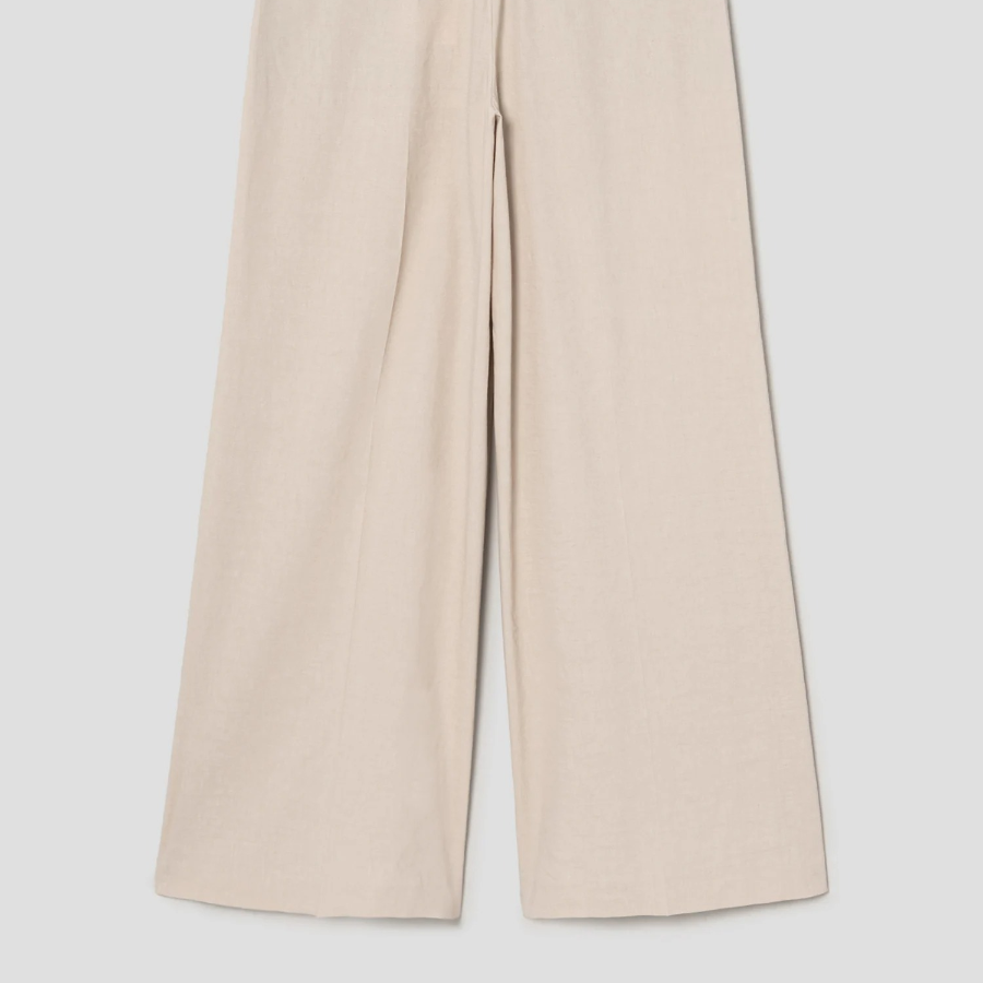Theory Women Good Crunch Highwaist Trouser - Straw