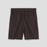 Theory Women Good Crunch Pull On Shorts - Coffee