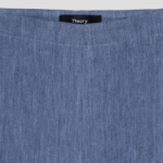 Theory Women Denim Crunch Short - Light Denim