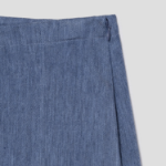 Theory Women Denim Crunch Short - Light Denim