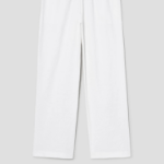 Theory Women White Crunch Drawcord Pull On Pants - White