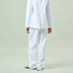 Theory Women White Crunch Drawcord Pull On Pants - White