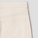 Theory Women Soft Denim High Waist Wide Jean - Ecru