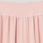 Theory Women Silk Combo Rib Waistband Pants - Pink Sand