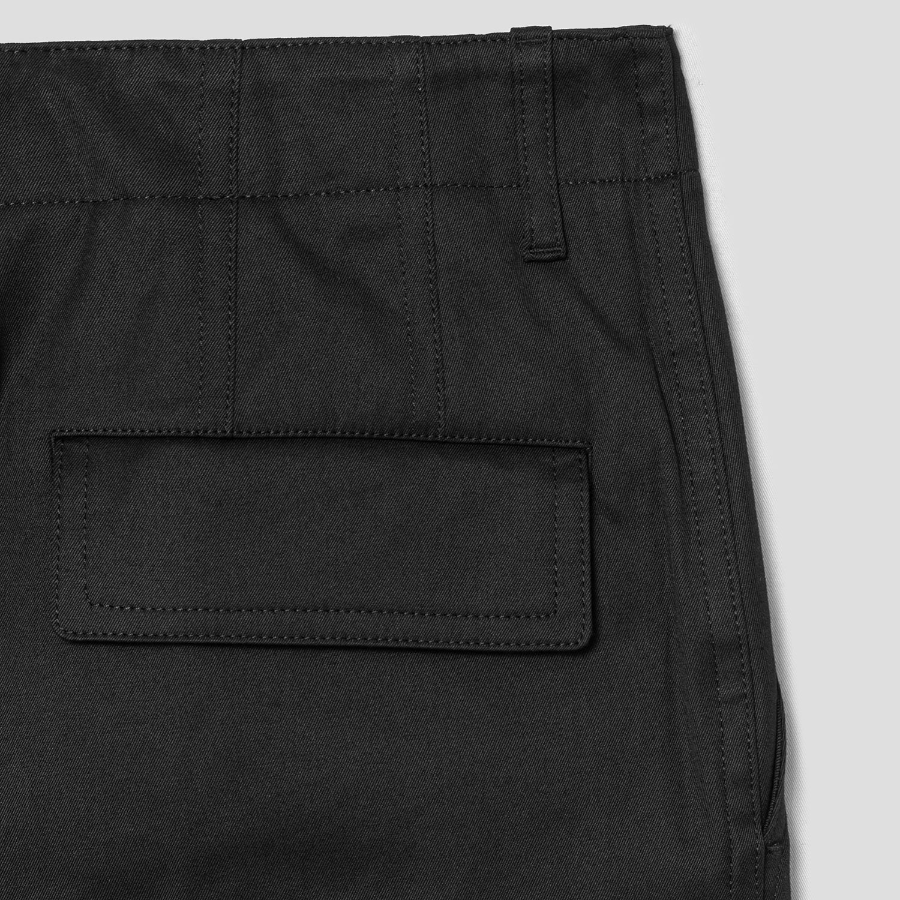 Theory Women Cotton Chino Classic Pants - Black