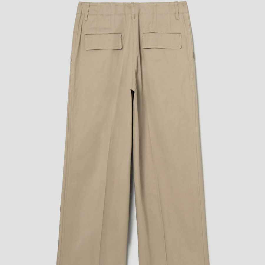 Theory Women Cotton Chino Classic Pants - Trench