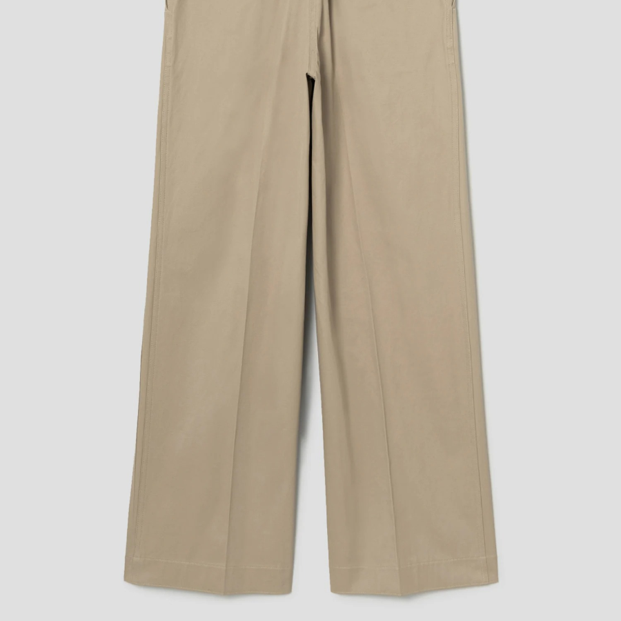 Theory Women Cotton Chino Classic Pants - Trench