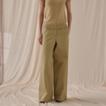 Theory Women Cotton Chino Classic Pants - Trench