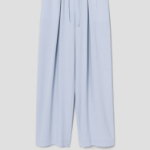 Theory Women Admiral Crepe Pleated Casual Pants - Pearl Blue