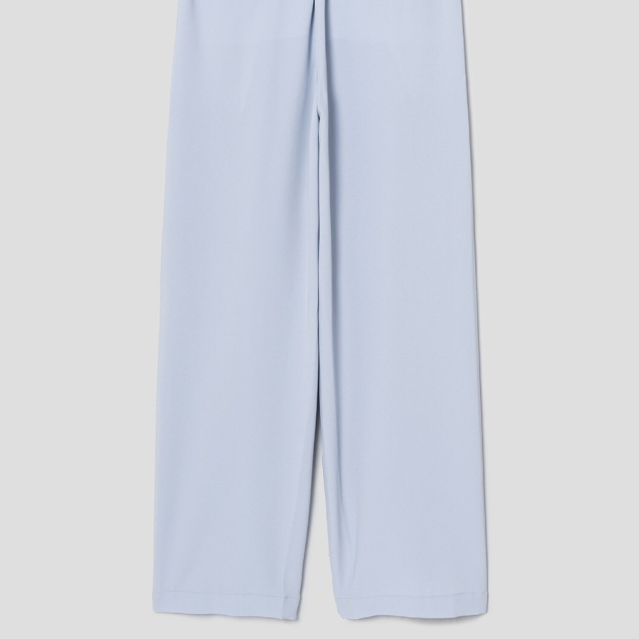 Theory Women Admiral Crepe Pleated Casual Pants - Pearl Blue