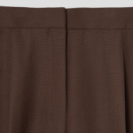 Theory Women Wool Hopsack Pleated Tapered Pants - Clove