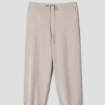 Theory Women Fluid Lyocell Pull On Wide Jogger Pants - Soft Taupe