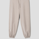 Theory Women Fluid Lyocell Pull On Wide Jogger Pants - Soft Taupe