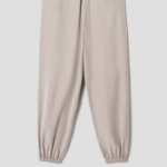 Theory Women Fluid Lyocell Pull On Wide Jogger Pants - Soft Taupe