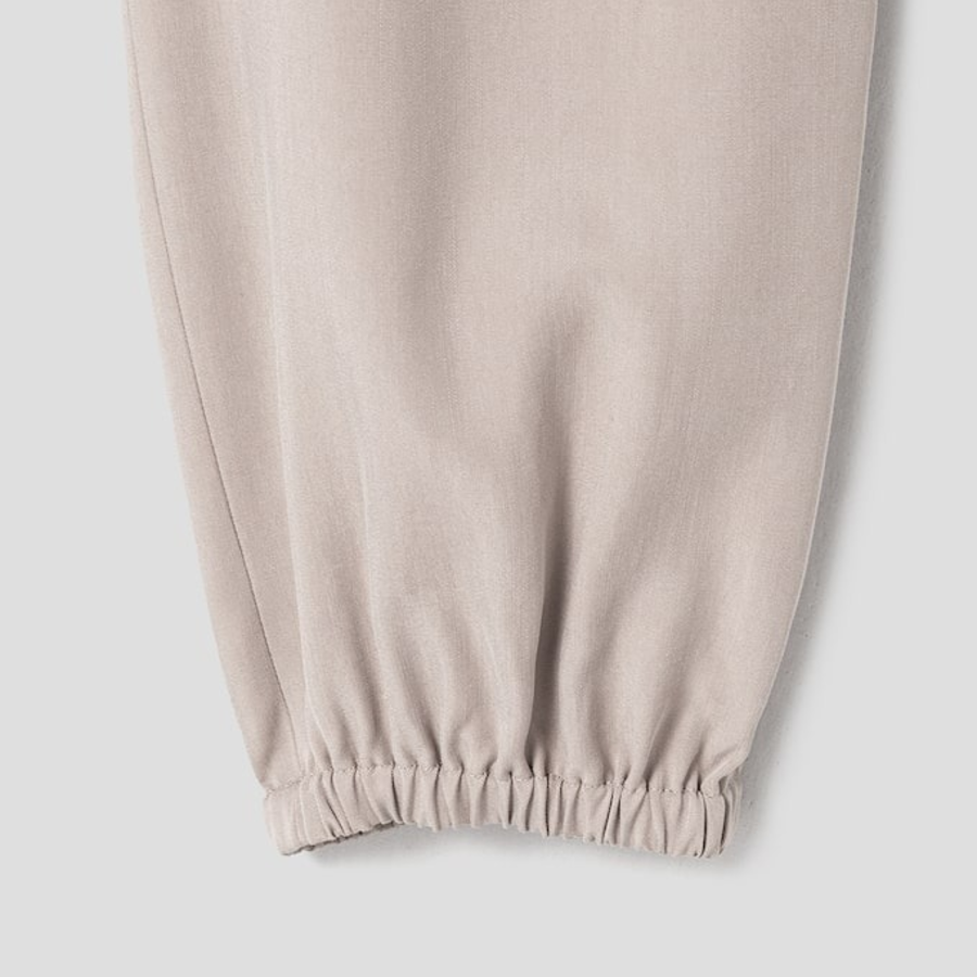 Theory Women Fluid Lyocell Pull On Wide Jogger Pants - Soft Taupe