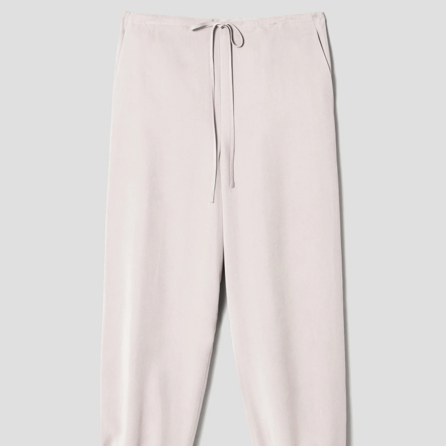 Theory Women Fluid Lyocell Pull On Wide Jogger Pants - New Sand