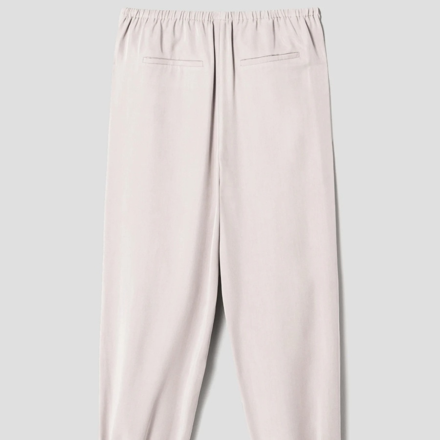 Theory Women Fluid Lyocell Pull On Wide Jogger Pants - New Sand