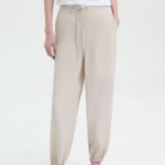 Theory Women Fluid Lyocell Pull On Wide Jogger Pants - New Sand