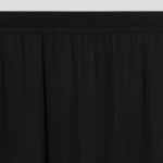 Theory Women Silk Combo Wide A-line Pant - Black