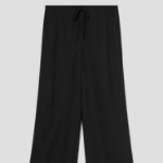 Theory Women Poly Georgette Drawstring Pants - Black