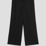 Theory Women Poly Georgette Drawstring Pants - Black