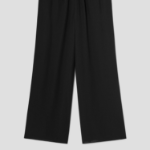 Theory Women Poly Georgette Drawstring Pants - Black