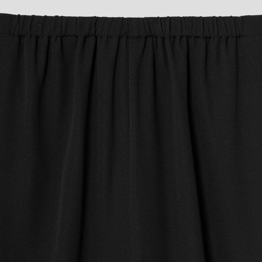 Theory Women Poly Georgette Drawstring Pants - Black