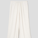 Theory Women Poly Georgette Drawstring Pants - Ivory