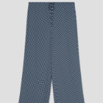 Theory Women Geo Block Georgette Drawstring Pants - Sapphire Multi