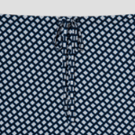 Theory Women Geo Block Georgette Drawstring Pants - Sapphire Multi