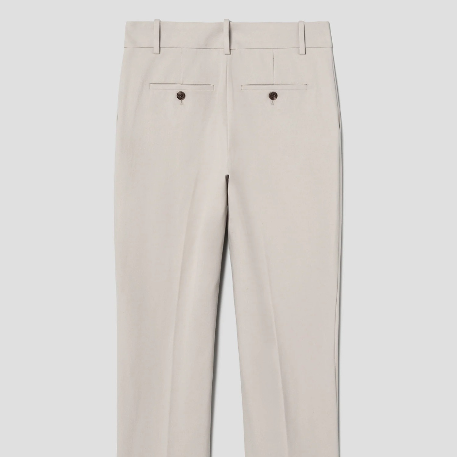 Theory Women Bistretch Treeca Slim Straight Pants - New Sand