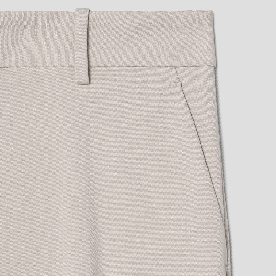 Theory Women Bistretch Treeca Slim Straight Pants - New Sand