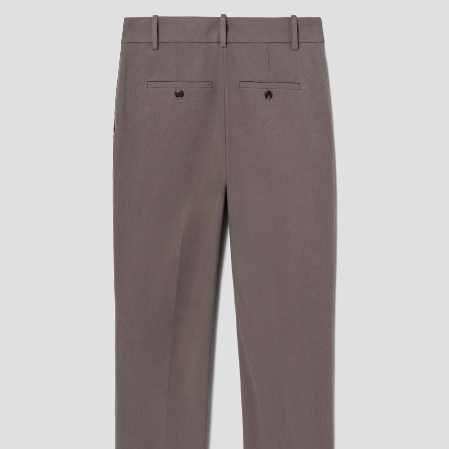Theory Women Bistretch Treeca Slim Straight Pants - Walnut
