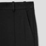 Theory Women Interlock Light Slim Trouser - Black