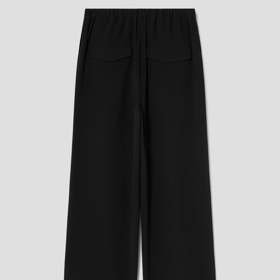 Theory Women Admiral Crepe Pleated Casual Pants - Black
