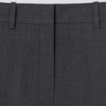 Theory Women Traceable Wool High Waist Pants - Charcoal Melange