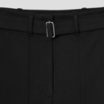Theory Women Neoteric Twill Utility Wide Pant - Black