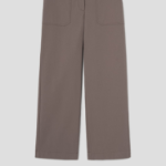 Theory Women Neoteric Twill Utility Wide Pant - Walnut