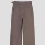 Theory Women Neoteric Twill Utility Wide Pant - Walnut