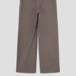 Theory Women Neoteric Twill Utility Wide Pant - Walnut