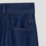 Theory Women Relaxed Denim Drop Curved Pants - Indigo