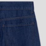 Theory Women Relaxed Denim Drop Curved Pants - Indigo