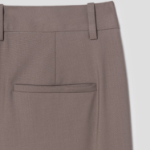 Theory Women Traceable Wool High Waist Pants - Walnut