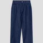 Theory Women Relaxed Denim High Waist Straight Jean - Indigo